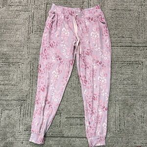 P.J. Salvage Lavender Leopard Joggers